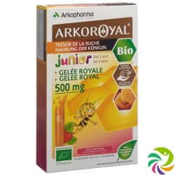 Arkoroyal Gelee Royale 500mg Jun Bio 20x 15ml