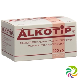 Alkotip Alkoholtupfer Unsteril 105 Stück