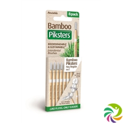 Piksters Bamboo 2 White 8 Stück