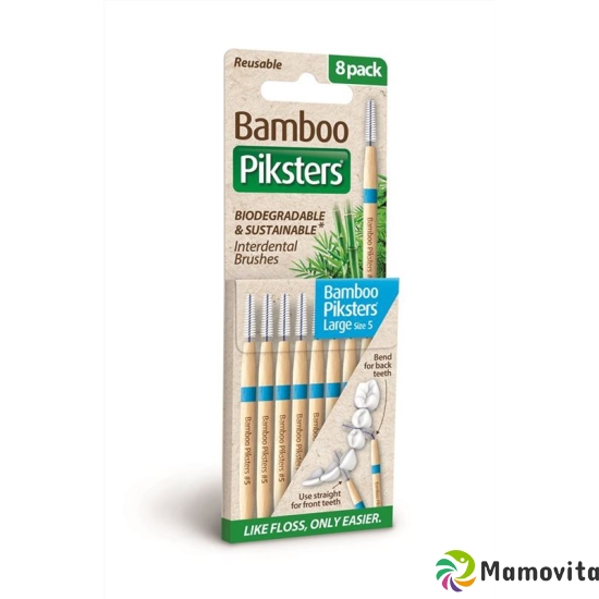 Piksters Bamboo 5 Blue 8 Stück buy online