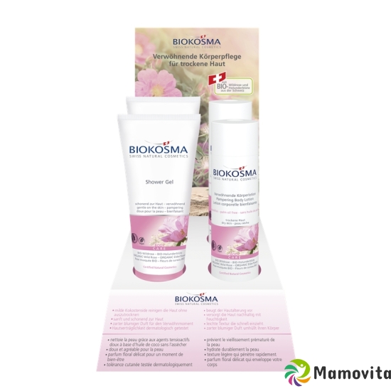 Biokosma Body Care Display Bio-Wildrose Holunderbl buy online