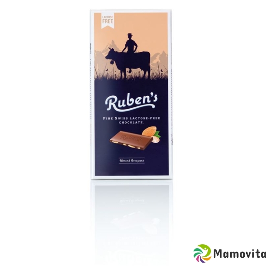 Ruben's Lactose-Free Chocolate Almond Croqua 90g buy online