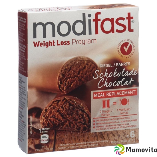 Modifast Programm Riegel Schokolade 6x 31g buy online