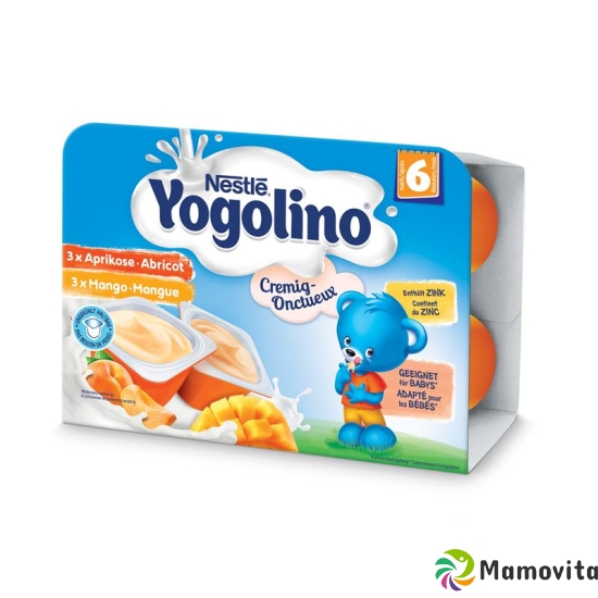 Nestle Yogolino Cremig Aprikose Mango 8m 6x 60g buy online