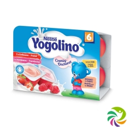 Nestle Yogolino Cremig Erdbeer Himbeer 8m 6x 60g