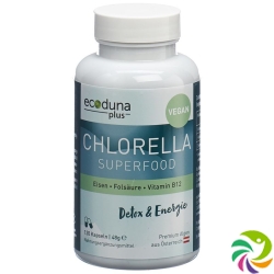 Ecoduna Plus Chlorella Kapseln Dose 120 Stück