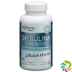 Ecoduna Plus Spirulina Kapseln Dose 120 Stück