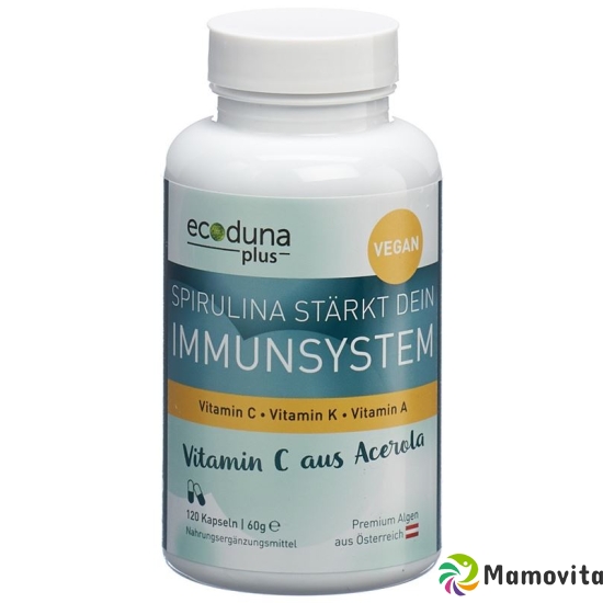 Ecoduna Plus Spirulina Immunsystem Kapseln 120 Stück buy online