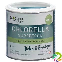 Ecoduna Plus Chlorella Pulver Dose 80g