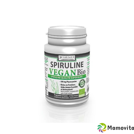 3 Chenes Spiruline Tabletten Vegan Bio 100 Stück buy online