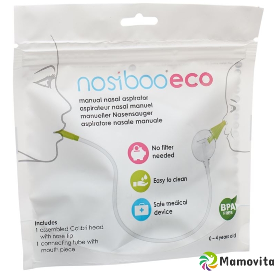 Nosiboo Eco Mouth Operated Nasal Aspirator buy online