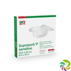 Suprasorb P Sensitive Border Heel 23.5x25cm 10 Stück