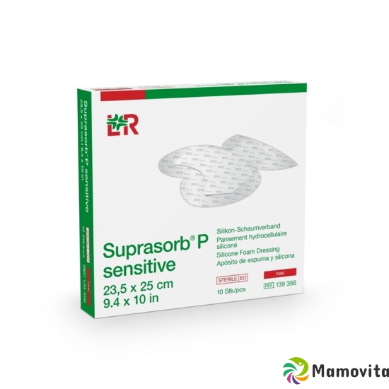 Suprasorb P Sensitive Border Heel 23.5x25cm 10 Stück buy online