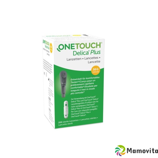 One Touch Plus Delica Lancets 200 pieces buy online