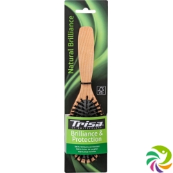 Trisa Natural Brilliance Hairbrush Pure bristles