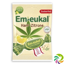 Soldan Em-Eukal Hanf-Zitrone Zuckerfrei 75g