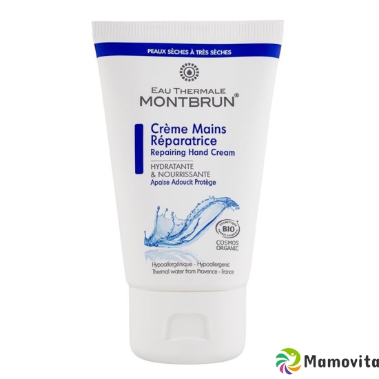 Montbrun Creme Mains Reparatrice Bio Tube 50ml buy online