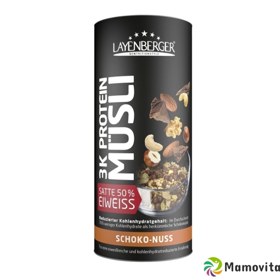 Layenberger 3k Protein-Muesli Schoko-Nuss 390g buy online