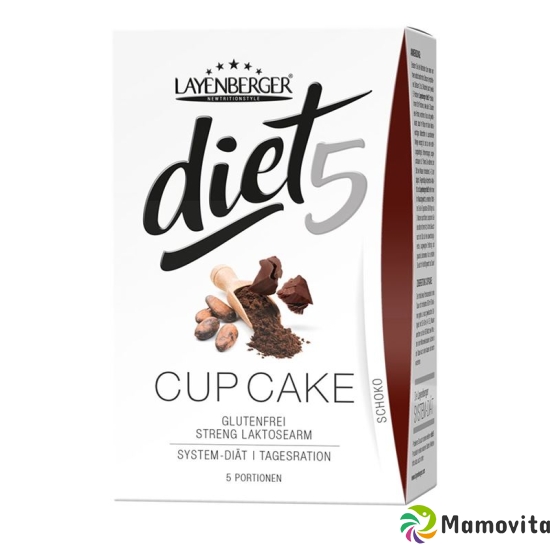 Layenberger Diet5 Cup Cake Schoko 5x 45g buy online