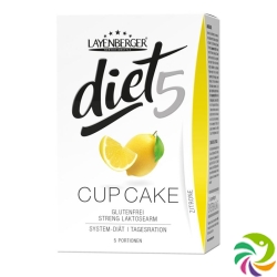 Layenberger Diet5 Cup Cake Zitrone 5x 45g