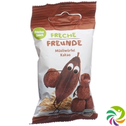 Freche Freunde Muesliwürfel Kakao 20g