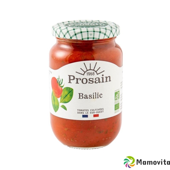 Pro Sain Tomaten Sauce M Basilikum Bio Glas 200g buy online