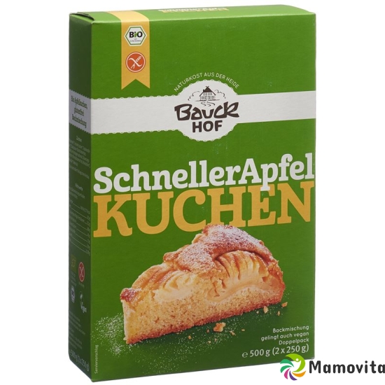 Bauckhof Der Schnelle Apfelkuch Glutenfrei 2x 250g buy online