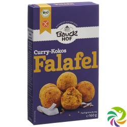 Bauckhof Falafel Curry-Kokos Glutenfrei 160g