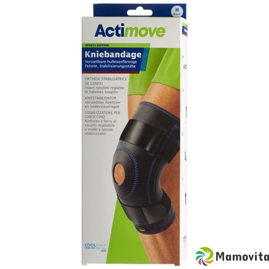 Actimove Sport Knee Support M Adjustable Pad Stabilising Bars buy online