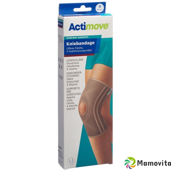 Actimove Everyday Support Knee Bandage S Open Patella, Stabilising Bars buy online