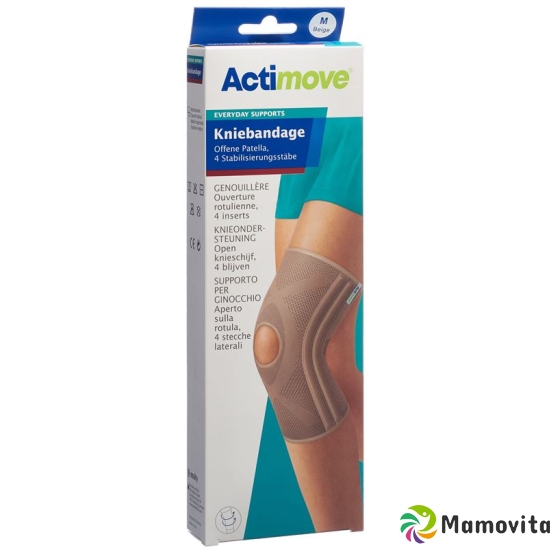 Actimove Everyday Support Knee Bandage M Open Patella, Stabilising Bars buy online