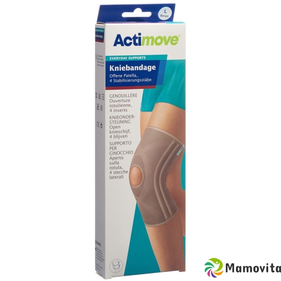 Actimove Everyday Support Knee Bandage L Open Patella, Stabilising Bars buy online