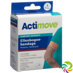 Actimove Everyday Support Elbow Bandage L Pads, Velcro Tape