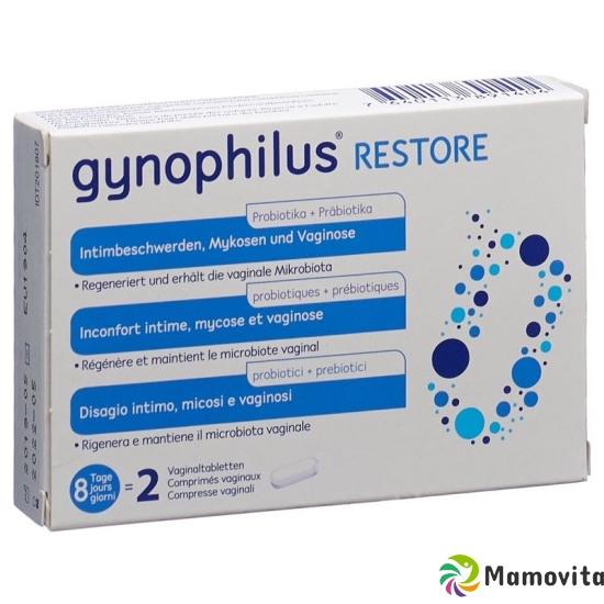 Gynophilus Restore vaginal tablets 2 pieces buy online