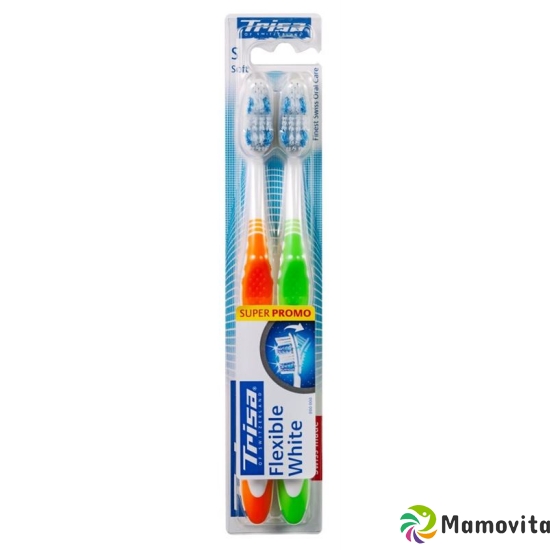 Trisa Flexible White Toothbrush Soft Duo buy online