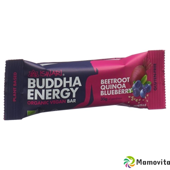 Iswari Energy Bar Rote Bete Qui&heid Bio 35g buy online