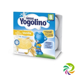 Nestle Yogolino Geschm Vanille 8m (neu) 4x 100g