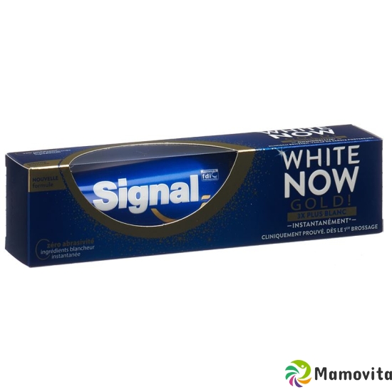 Signal Zahnpasta White Now Gold (neu) Tube 75ml buy online