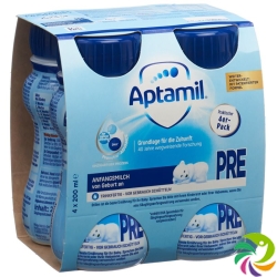 Milupa Aptamil Pre with Pronutra-ADVANCE Ready-To-Drink 4x 200ml