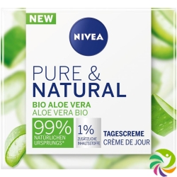 Nivea Pure & Natural Tagescreme Aloe Ve Bio 50ml