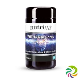 Nutriva Withania Focus Kapseln 600mg Flasche 30 Stück