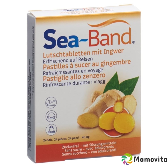 Sea-band Ginger lozenges 24 pieces buy online