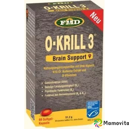 Fmd O-krill 3 Brain Support Kapseln Blister 60 Stück buy online