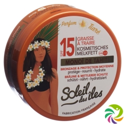 Soleil Des Iles Melkfett SPF 15 Monoi 150ml