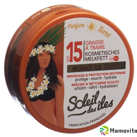 Soleil Des Iles Melkfett SPF 15 Monoi 150ml buy online