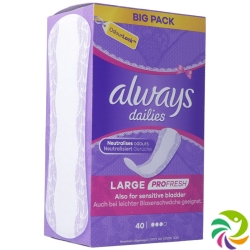 Always panty liner Profresh Large 40 pieces