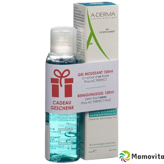 A-derma Phys-ac Perfect 40ml + Gel 100ml buy online