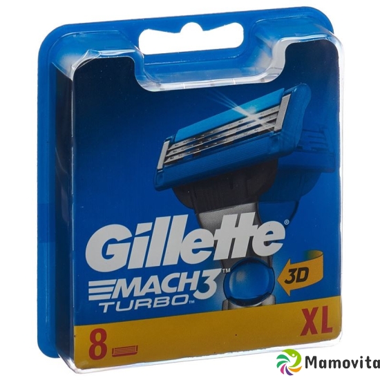 Gillette Mach3 Turbo 3D Systems blades 8 pcs buy online