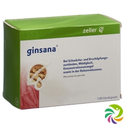 Ginsana hard capsules 100 pcs