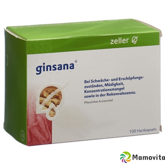 Ginsana hard capsules 100 pcs buy online